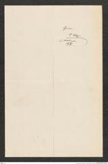 k.k. naturhistorisches Hofmuseum, Intendanzakten 1885-1896 (Hauer), Aktenzahl Z.170/1889, Seite 2